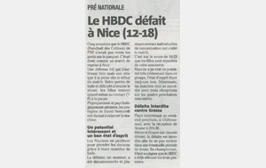 Article nice-matin 19/11/2014