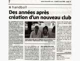 Article Nice-Matin du 04/08/2009