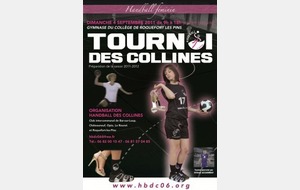 1er TOURNOI DES COLLINES (séniores filles)