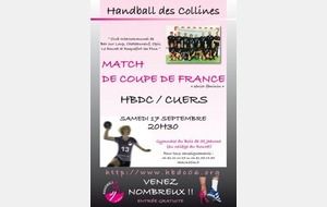 1er match de la saison pour nos séniores filles !!