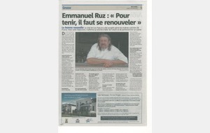 LOU FASSUM : une page dans Nice-matin !!