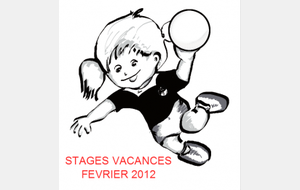 STAGES PENDANT LES VACANCES DE FEVRIER !!!!