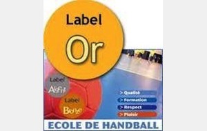 Le HBDC obtient encore le Label Or !!!!