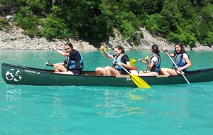 We au Lac de Ste Croix