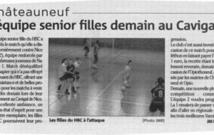 Article Nice-Matin du 04/12/2009