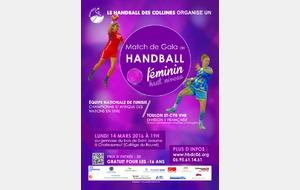 Match de gala aux Collines : Tunisie - Toulon !!!!