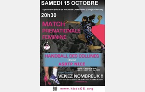 HBDC / ASBTP Nice - Championnat PNF