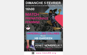 HBDC / LA GARDE - Championnat PNF