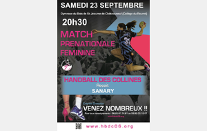 HBDC / SANARY - Championnat PNF