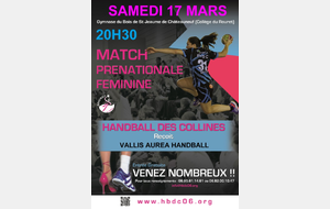 HBDC / VALLIS AUREA    -     Championnat PNF