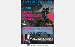 HBDC / Pays de Grasse ASPTT   -    Championnat N3F