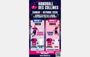 Séniors Filles et Séniors Garçons : matchs à domicile ce samedi !