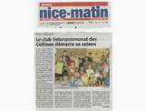 Article Nice-Matin du 22/09/2009