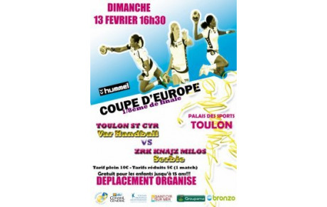 1/8ème de Finale de la Coupe d'Europe à Toulon