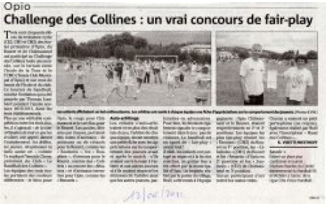 2ème challenge des Collines : 350 enfants !!!!