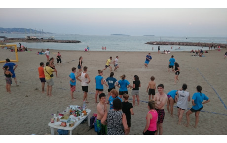 Premier sandball de l'été 2015
