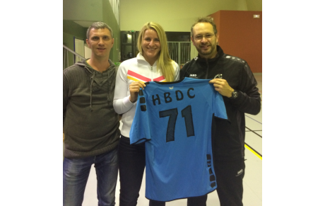 Helena STERBOVA, internationale Tchèque, au HBDC !!!